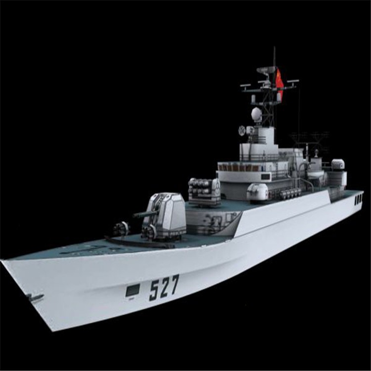 石狮3d护卫舰模型